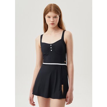 르꼬끄 [이월][60% OFF] 원피스 수영복 BLK / QP222SSW52
