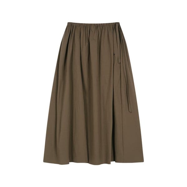 Airy Summer Flare Skirt (3color)