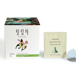 힐링차(10입/1.5g/1팩), 어린잎 녹차와 아름다운 봄의 전령사 매화꽃을 블랜딩한 힐링차