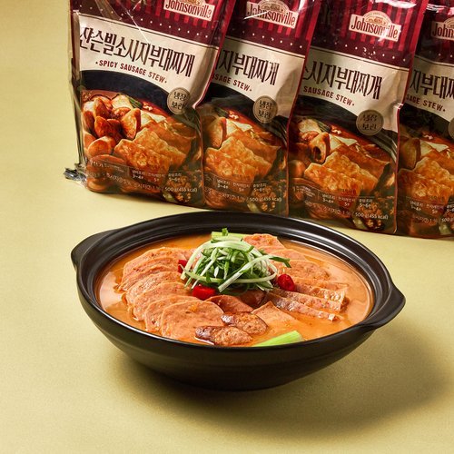 쟌슨빌 소시지 부대찌개 500g X 4입