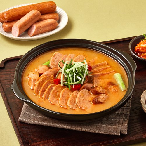 쟌슨빌 소시지 부대찌개 500g X 4입