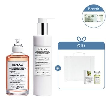 메종 마르지엘라 프래그런스 [SSG단독/상품권]썸머 박스 패키지 EDT 100ml+레이지선데이모닝 샤워젤 200ml(공식수입정품)