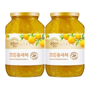 복음자리 유자차 1kg x 2병 (2kg)