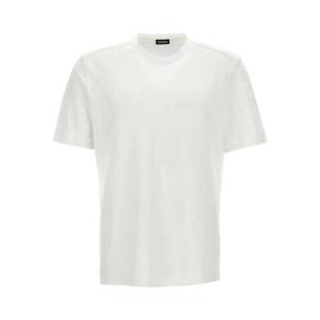 24FW 에르메네질도제냐 반팔 티셔츠 UD376A7D783N01 White