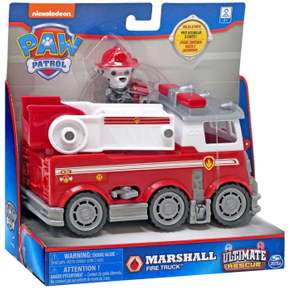 Paw Patrol Ultimate Rescue 마샬 소방차 차량 및 피규어