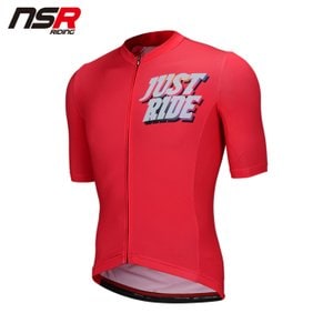 NSR 클럽 저스트 라이드 3 반팔 저지 남성 CLUB JUST RIDE 3 SS JERSEY MEN 자전거용 져지