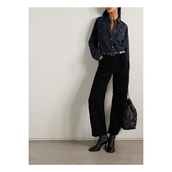 닐리 로탄 트래비스 데님 셔츠 인디고 블루 46376663162900383