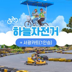 제주 하늘자전거+서광카트 이용권