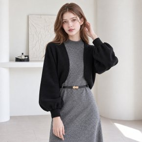 골지 벌룬 볼레로 가디건_T2610CD082C