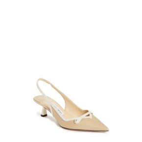 4862577 Jimmy Choo Amita Kitten Heel Slingback Pump