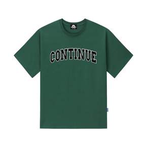 CONTINUE LOGO 티셔츠 - 그린