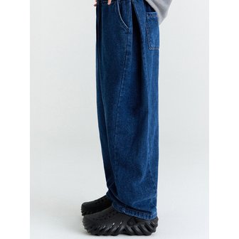 오실롯주니어 (일주일 신상할인) E74 기모 옆턱 청바지 (진청)