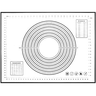 세븐프리 실리콘 반죽매트 초특대형80x60cm블랙