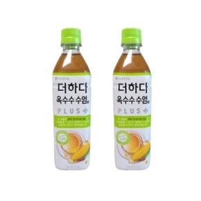 롯데 더하다 옥수수수염차 플러스 500ml 12개 무료배송