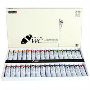 [신한]SWC 수채화물감세트 15ml*32색