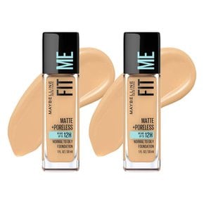 Maybelline 메이블린 뉴욕 핏 미 매트 포어리스 파운데이션 30ml 228 소프트 탠 2개