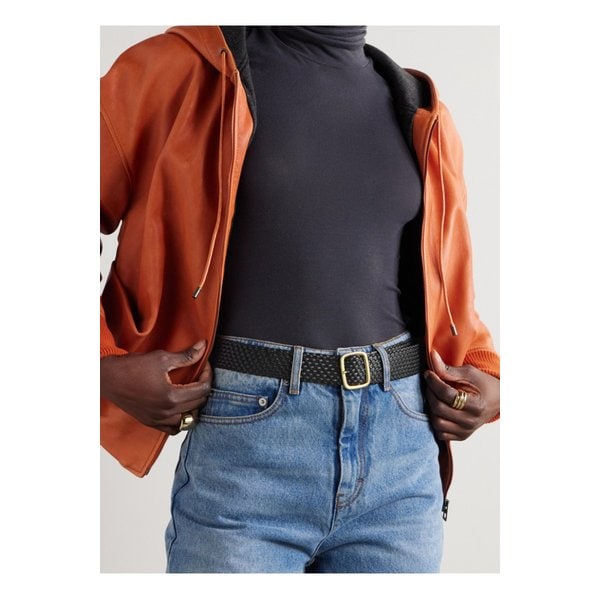 앤더슨스 우븐 가죽 벨트 블랙 1647597356175226