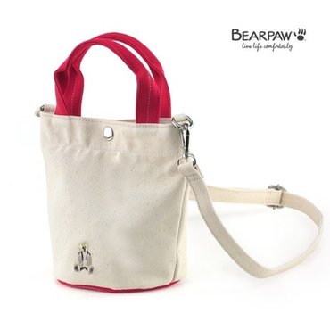 베어파우 MINI ECO BAG 여성 캔버스 미니 에코백 BMEB008PA-F-SC