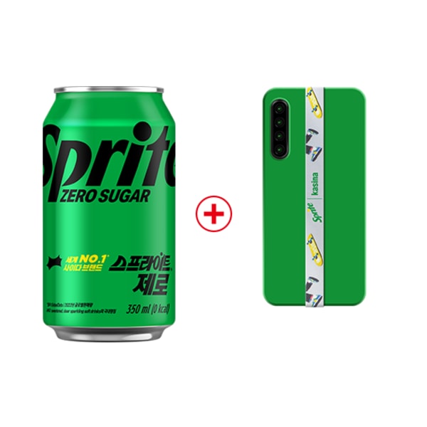 [코카콜라직영] 스프라이트 제로 350ml 24CAN + 핸드폰 스트랩 증정