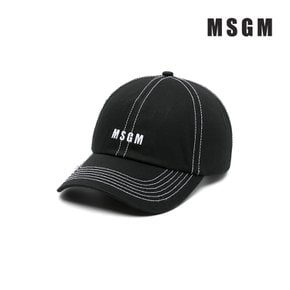 [MSGM] 스몰 로고 캡 블랙 키즈모자 아동모자 여성모자 키즈볼캡