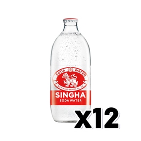 싱하 소다워터 탄산수 병음료 325ml x 12개