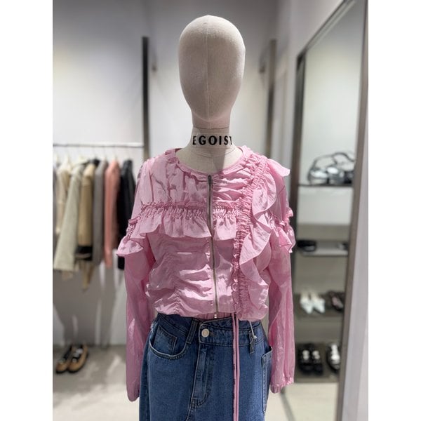 [여주점] 언발 러플 라운드넥 집업 점퍼 ES2WZ961/ER2WZ461