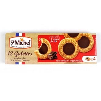  프랑스 생미쉘 초코 갈라떼 과자 쿠키 버터 비스켓 수입 간식 12개입 1박스
