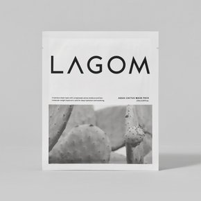 아쿠아 캑터스 마스크팩(1매)