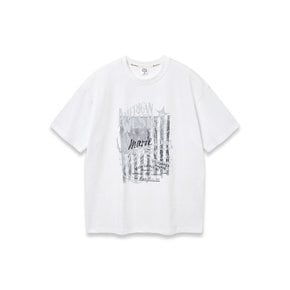 아메리칸 웨스트 오버핏 반팔티 AST4782 (4 COLOR)