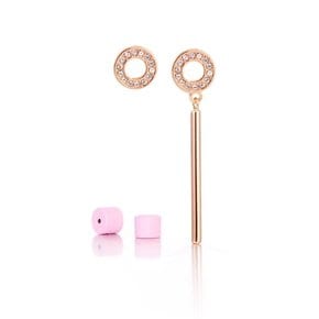 XOXO UNBALANCE EARRINGS