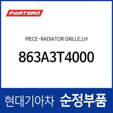 현대모비스 피스-라디에이터 그릴,좌측 (863A3T4000) 제네시스 G90