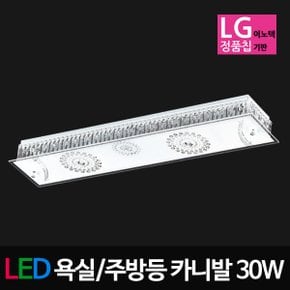 LED유리욕실,주방등 카니발프리미엄 30W LG칩