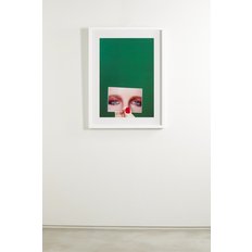 Guy Bourdin Framed Print 그린