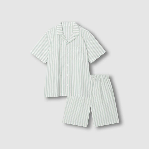 남 60수 코튼 5부 파자마 세트 J216201164046