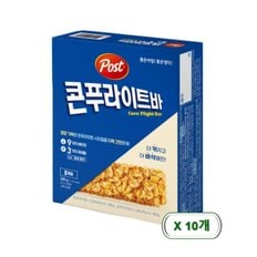 동서식품 포스트 콘푸라이트바 280g 10개 /아침식사 씨리얼바 씨리얼