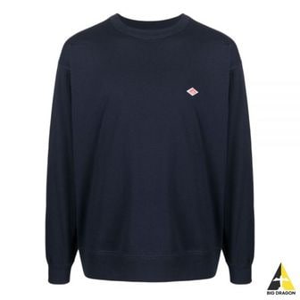  DANTON 단톤 Crew Neck T-Shirts LS (DTC0200-TCB-NAVY) (크루넥 롱슬리브 티셔츠)