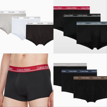 Calvin Klein Underwear 언더웨어 정품 남성 3PACK 3종 택 1(NB3963-PSW/U2664-Q40/NP2752O-0CO)