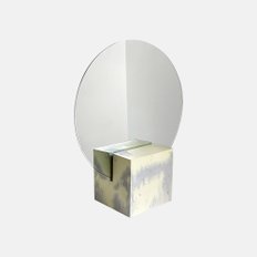 에이피알론드 CONCRET square mirror / 2 color 콘크리트 테이블 사각 받침 거울