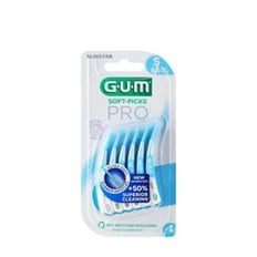 GUM 검 소프트픽 프로 부드러운 일회용 치과 치간칫솔 689(60p) 1개