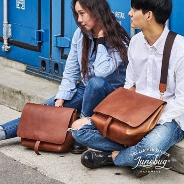 준벅 메일백(Mail bag) Brown, M-size[MAILMNOGB]