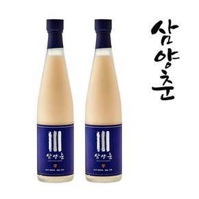 송도향 삼양춘 생탁주 500ml*2병입