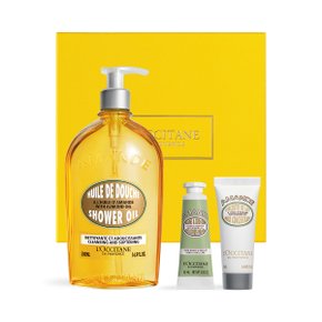 [기프트] 아몬드 모이스쳐라이징 샤워 오일 500ml (+디럭스 2종)