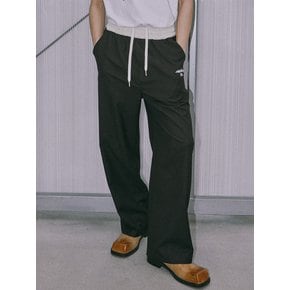 CHAIN EMBROIDERY PANTS BLACK_UNISEX