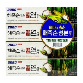 BTM-M227 2080 바다의 죽순 담은 염 치약 120g 4개입