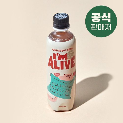 [아임얼라이브] 콤부차 자몽애플 360ml 12병