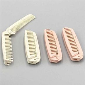휴대용 접이식 빗 접이식 헤어 브러쉬 멀티 컴팩트 여행용 직장인