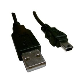 랜스타 USB 2.0 MINI 미니 5핀 케이블 0.5M