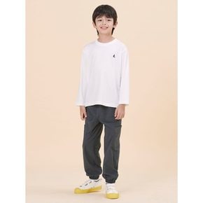 *시즌오프30%*[BEANPOLE KIDS] 카고형 조거 팬츠  애쉬 (BI4221U024)