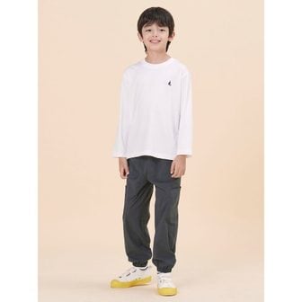 빈폴키즈 *시즌오프30%*[BEANPOLE KIDS] 카고형 조거 팬츠  애쉬 (BI4221U024)