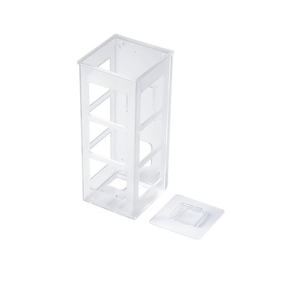 욕실 고데기 다용도 거치 수납 정리함(투명)